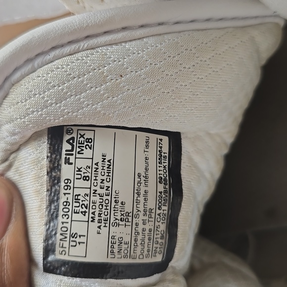 Vintage FILA Hightops womens 11 mens 9.5 - Picture 4 of 7